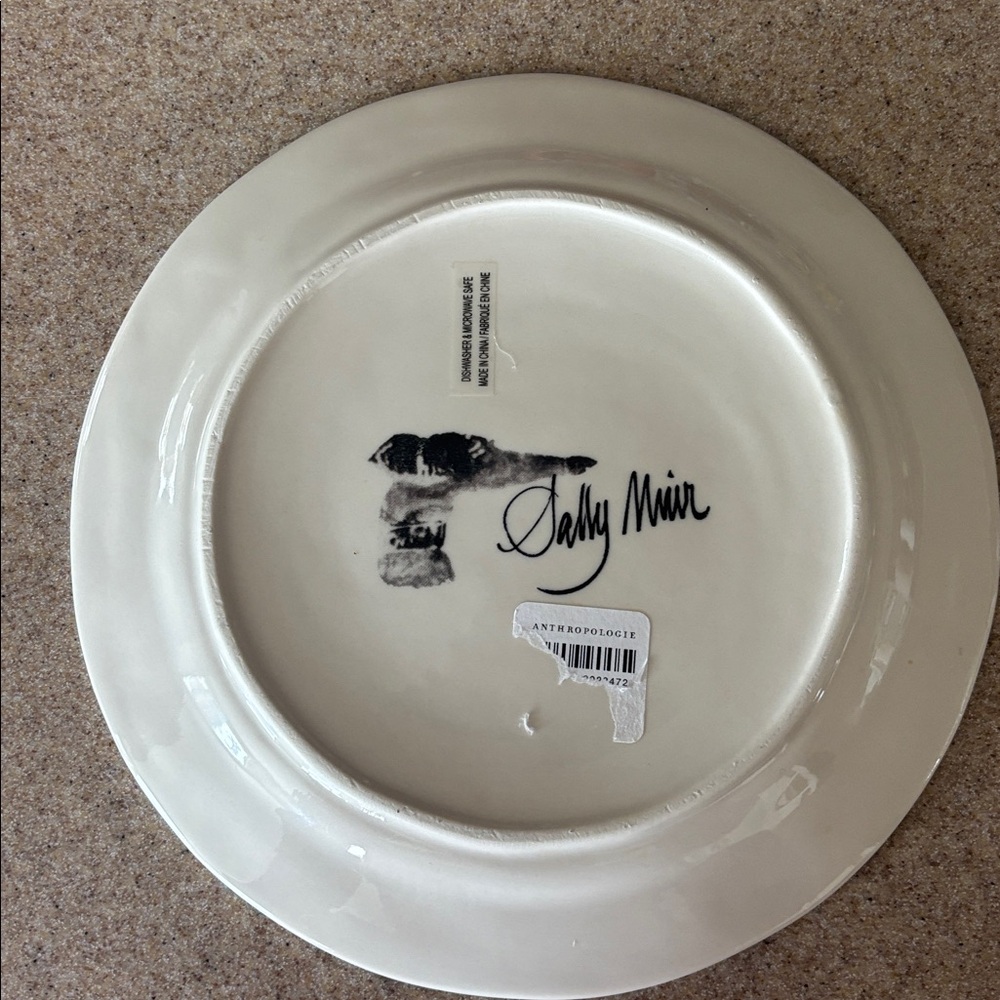 Anthropologie Sally Muir Dog plate - Picture 2 of 3